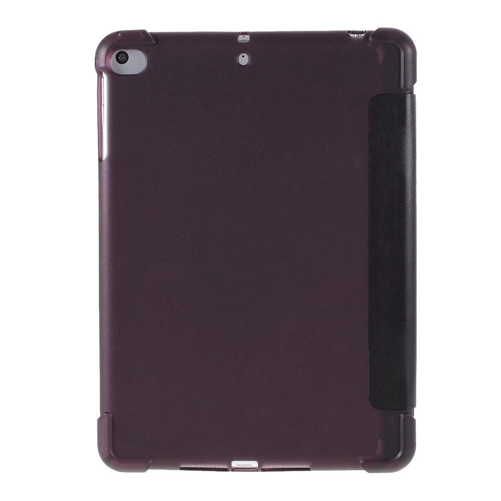 Full Protection Tri-fold Stand Leather Case [with Apple Pencil Storage Groove] for iPad Mini 1/2/3/4/(2019) 7.9 inch
