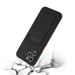 Well-Protected Soft TPU Phone Case Cover with Card Slot for iPhone 12/12 Pro