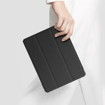 DUX DUCIS TOBY Series Tri-fold Stand Smart Premium Læder Tablet Cover til iPad Pro 12.9 (2022) / (2021) / (2020) / (2018)