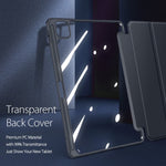 DUX DUCIS TOBY Series Tri-fold Stand Smart Premium Læder Tablet Cover til iPad Pro 12.9 (2022) / (2021) / (2020) / (2018)