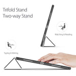 DUX DUCIS TOBY Series Tri-fold Stand Smart Premium Læder Tablet Cover til iPad Pro 12.9 (2022) / (2021) / (2020) / (2018)