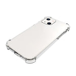 Til iPhone 13 6,1 tommer Gennemsigtigt Stødsikkert Anti-slip TPU Telefoncover