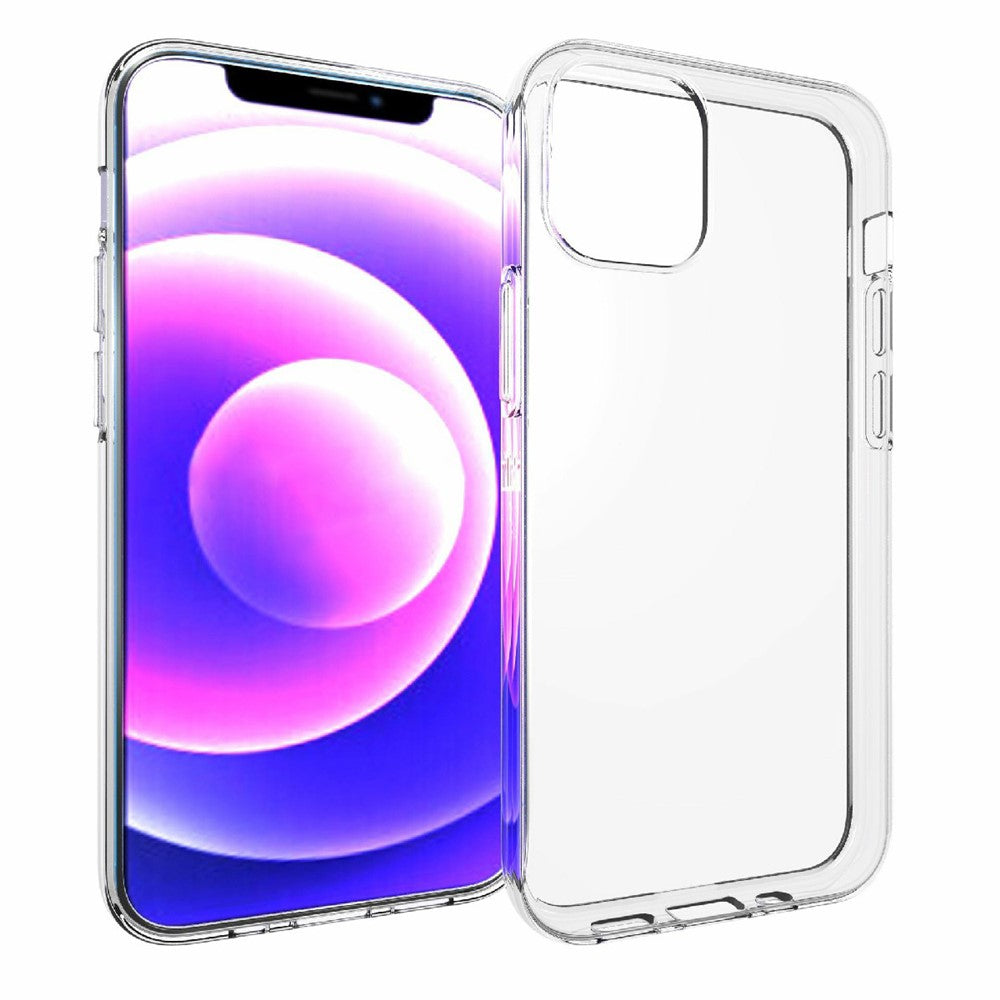 Transparent ultratunt mjukt TPU-skyddsskal för iPhone 13 mini 5,4 tum