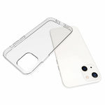 Klar ultratynd TPU-mobiltelefoncover til iPhone 13 6,1 tommer