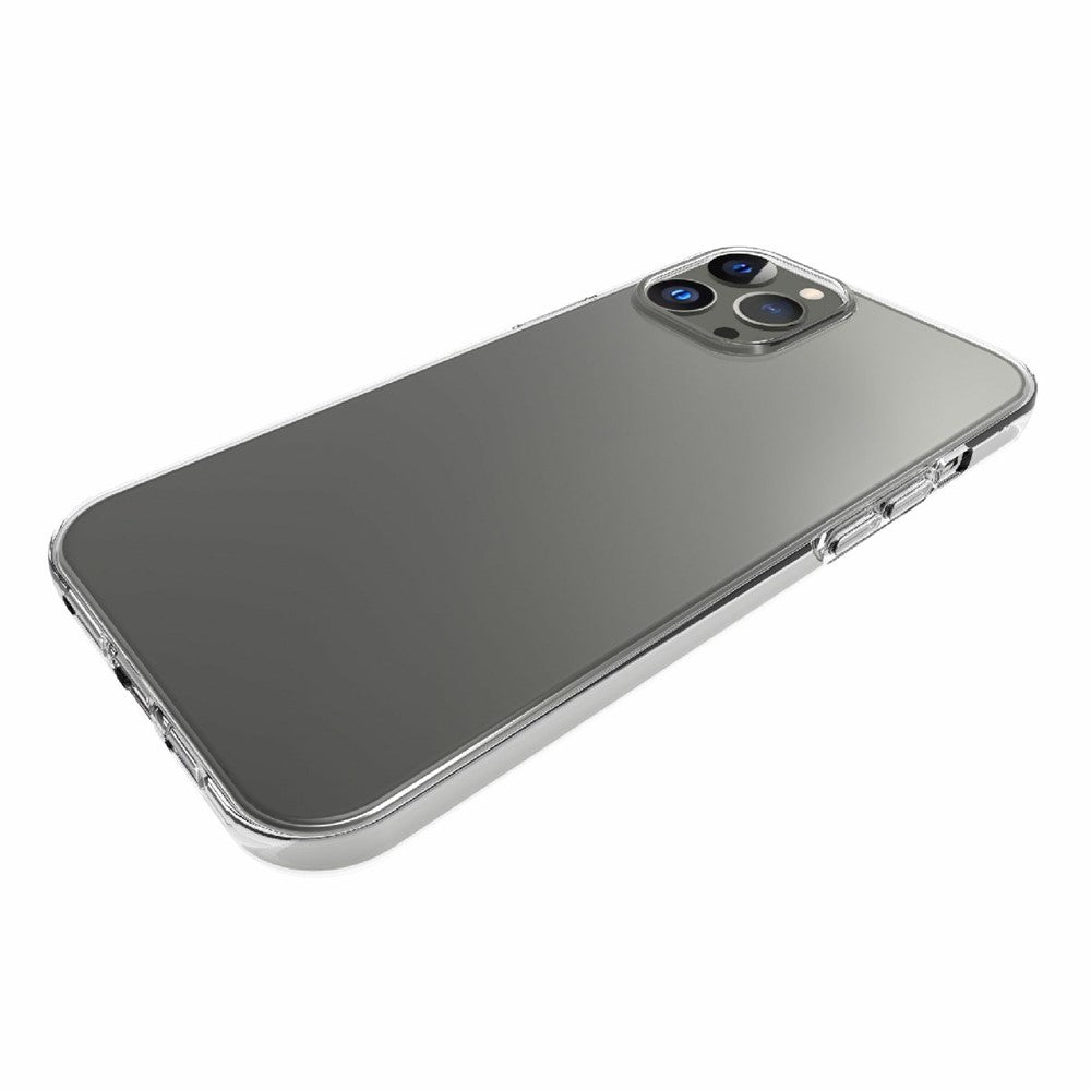 For iPhone 13 Pro Max 6.7 inch Transparent Case Soft TPU Protective Phone Cover