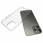 For iPhone 13 Pro Max 6.7 inch Transparent Case Soft TPU Protective Phone Cover
