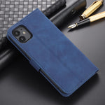 AZNS PU Leather Stand Wallet Design Phone Cover Shell for iPhone 12/12 Pro 6.1 inch