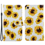 Magnetic Clasp Pattern Printing Design Leather Phone Wallet Stand Case Cover for iPhone 7 4.7 inch/8 4.7 inch/SE (2020)/SE (2022)