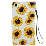 Magnetic Clasp Pattern Printing Design Leather Phone Wallet Stand Case Cover for iPhone 7 4.7 inch/8 4.7 inch/SE (2020)/SE (2022)