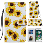 Magnetic Clasp Pattern Printing Design Leather Phone Wallet Stand Case Cover for iPhone 7 4.7 inch/8 4.7 inch/SE (2020)/SE (2022)