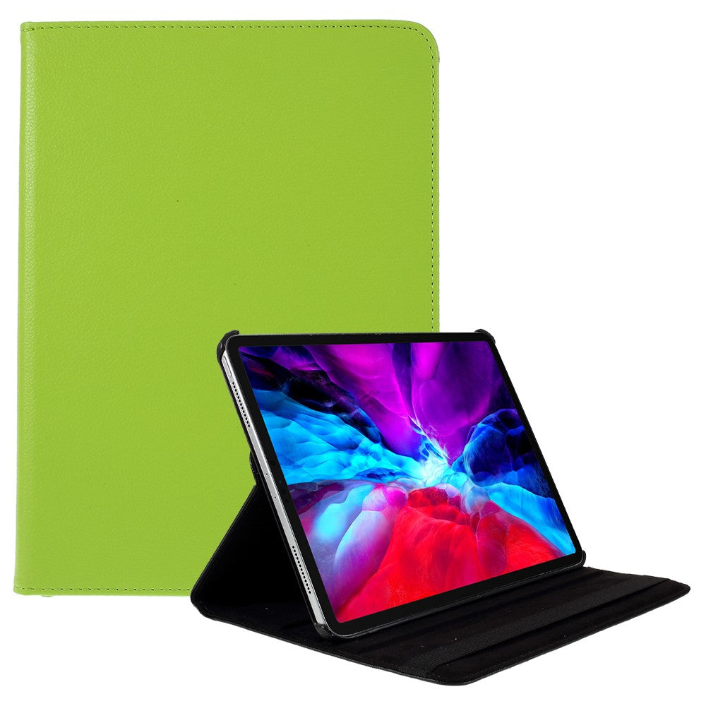 360 Roterende Stand Læder Tablet Cover Beskytter til iPad Air 13 (2026) / (2025) / (2024) / Pro 12.9 (2022) / (2021) / (2020) / (2018)