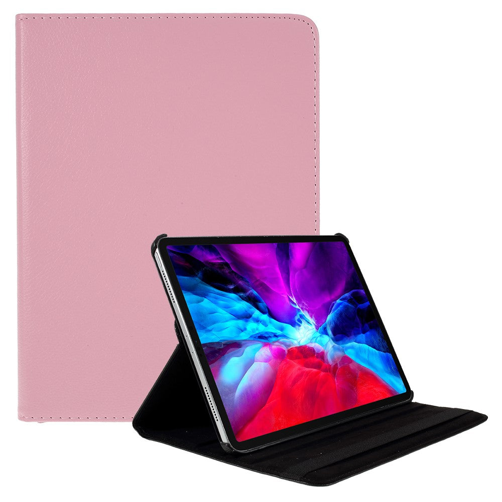 360 Roterende Stand Læder Tablet Cover Beskytter til iPad Air 13 (2026) / (2025) / (2024) / Pro 12.9 (2022) / (2021) / (2020) / (2018)