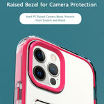 Clear Gradient Soft TPU Shock-Absorbing Bumper Protective Case with Card Holder for iPhone 12 6.1 inch / 12 Pro 6.1 inch