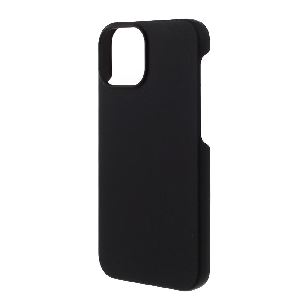 Glossy Rubberized Hard PC Well-Protected Phone Case for iPhone 13 mini 5.4 inch