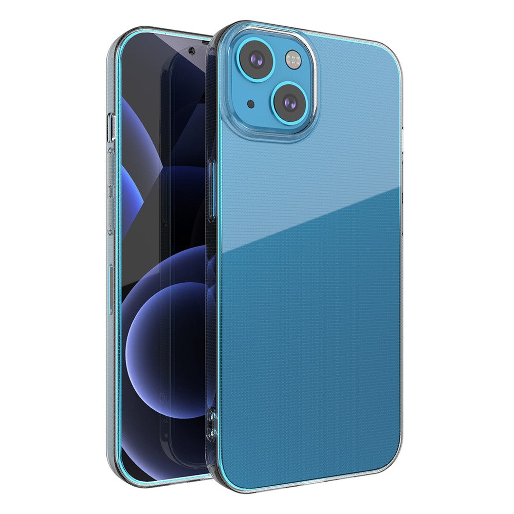 Ultratyndt, krystalklart TPU-beskyttelsescover til iPhone 13 6,1 tommer