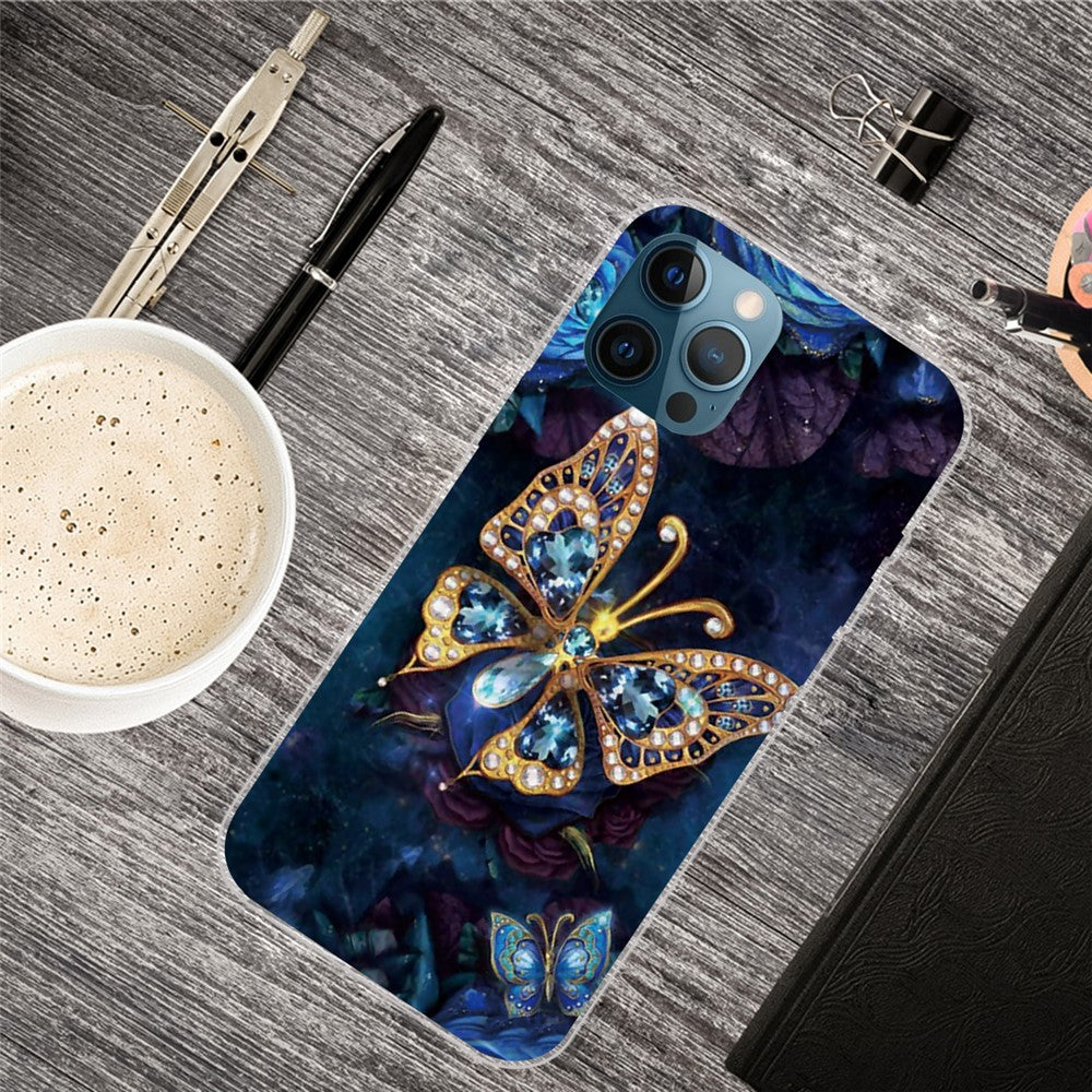 Super Fashion 3D Pattern Printing Soft TPU Case Lovely Back Shell for iPhone 13 Pro Max 6.7 inch