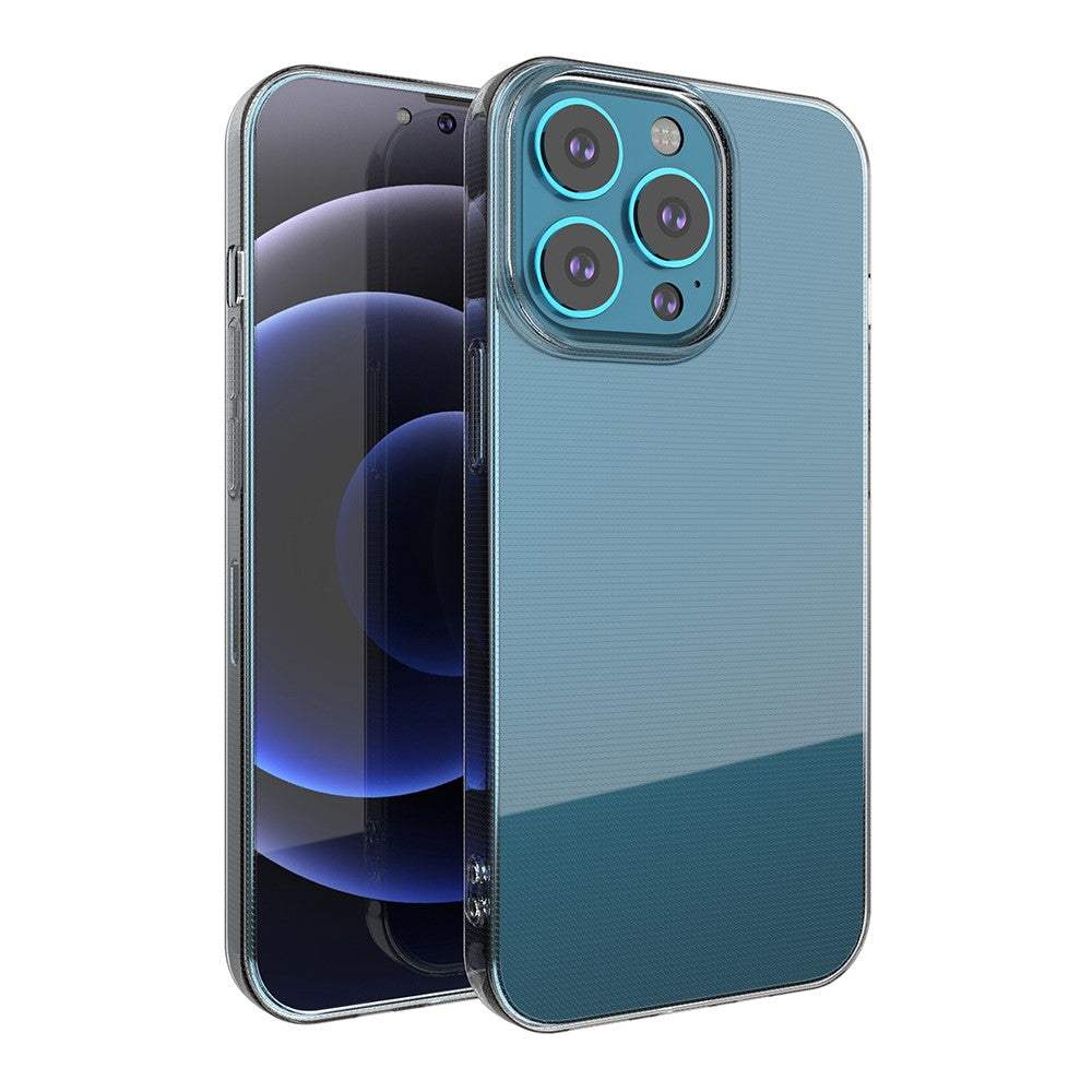 Crystal Clear Ultra-thin TPU Cell Phone Protective Case for iPhone 13 Pro 6.1 inch