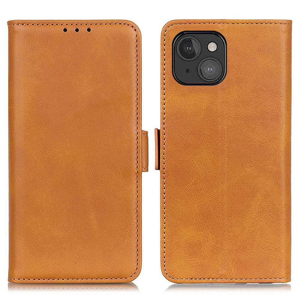 Magnetic Clasp Anti-fall Wallet Leather Stand Case Cover for iPhone 13 mini 5.4 inch