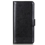 Crazy Horse All-round Protection Wallet Leather Phone Stand Case for iPhone 13 Pro 6.1 inch