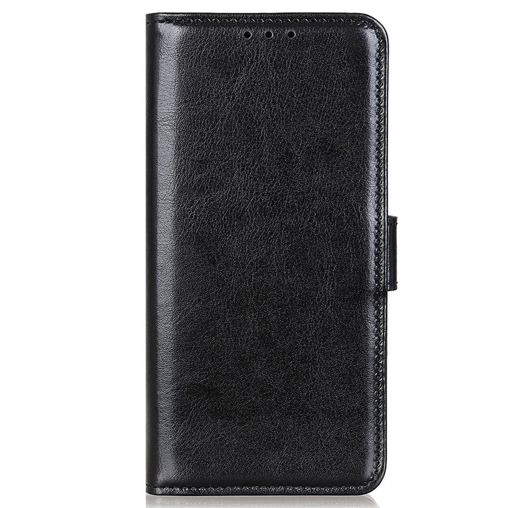 Crazy Horse All-round Protection Wallet Leather Phone Stand Case for iPhone 13 Pro 6.1 inch