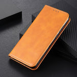 Automatic Absorption Split Leather Wallet Stand Phone Cover for iPhone 13 mini 5.4 inch