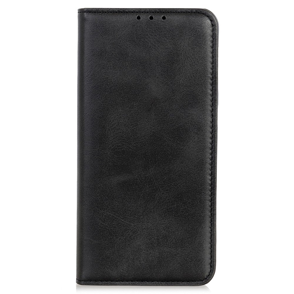 Splitlæder Magnetisk Auto-absorberende Pung Telefonstativ Cover til iPhone 13 6.1 tommer