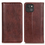 Litchi Texture Magnet Absorption Wallet Stand Split Leather Case Cover for iPhone 13 mini 5.4-inch