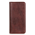 Litchi Texture Magnet Absorption Wallet Stand Split Leather Case Cover for iPhone 13 mini 5.4-inch