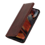 Litchi Texture Magnet Absorption Wallet Stand Split Leather Case Cover for iPhone 13 mini 5.4-inch