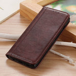 Litchi Texture Magnet Absorption Wallet Stand Split Leather Case Cover for iPhone 13 mini 5.4-inch