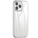 For iPhone 13 6.1 inch Soft TPU Crystal Transparent Anti-fingerprint Shockproof Protective Cover