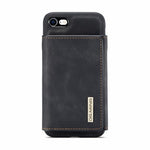DG.MING M1 Series 2 in 1 Detachable Magnetic Leather Wallet Case Wireless Charging Support with Kickstand for iPhone 7 4.7 inch/8 4.7 inch/SE (2020)/SE (2022)