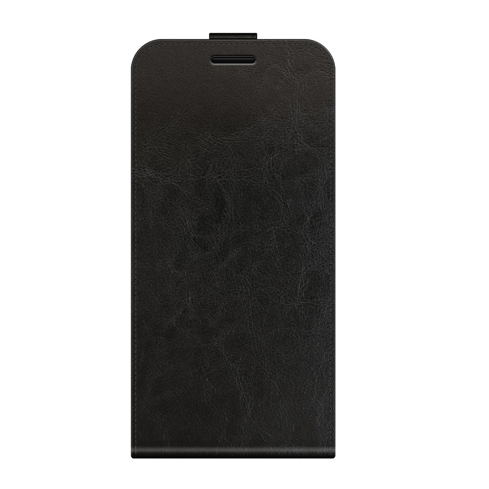 Crazy Horse Texture Vertical Flip PU Leather Phone Case with Card Slot for iPhone 13 mini 5.4 inch