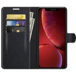 For iPhone 13 Case Litchi Texture Shockproof Leather Wallet Phone Cover