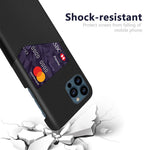 Cloth + PU Leather Coated PC Phone Case with Card Slot for iPhone 13 Pro Max 6.7 inch