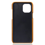 Bagcover til iPhone 13 6.1 tommer, Blødt PU-læderbelagt Hårdt PC Cover med To Kortpladser