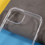 High Definition Crystal Clear Shock Absorption 1.5 mm Thick TPU Rubber Gel Case for iPhone 13 mini / 12 mini