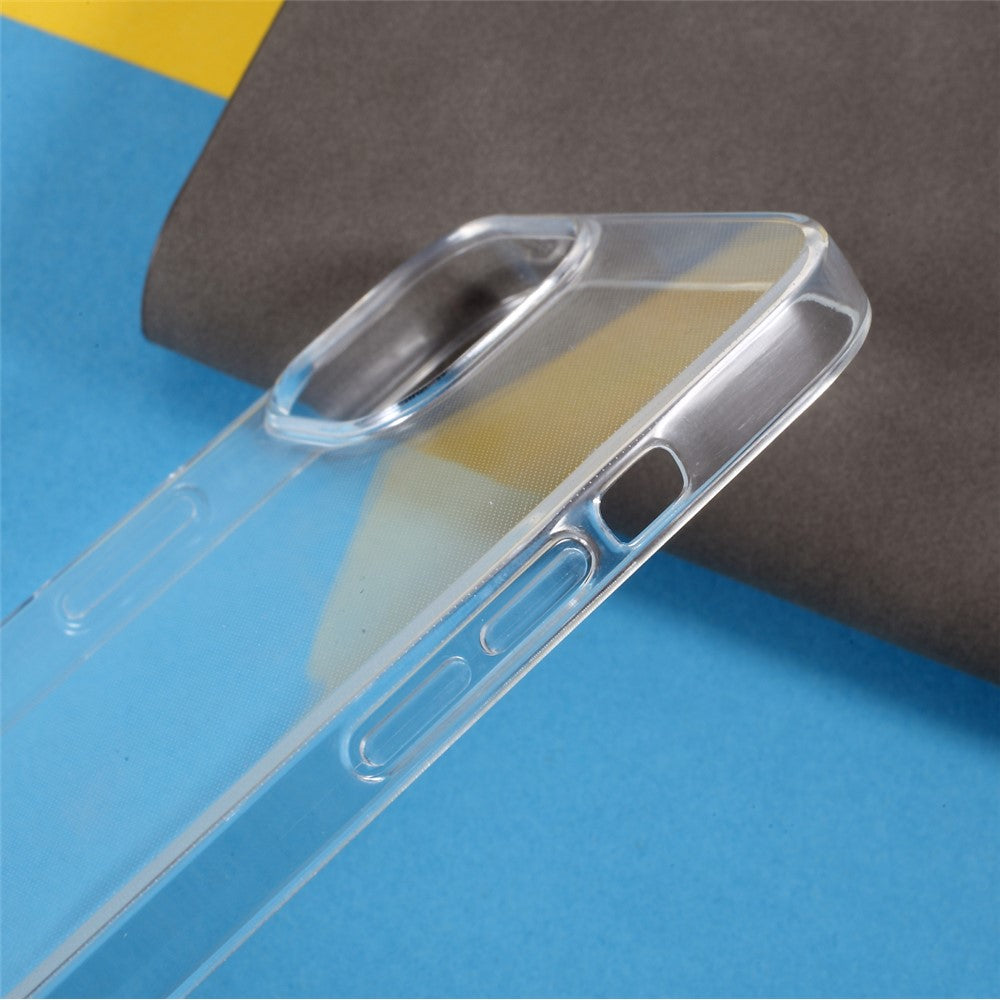 High Definition Crystal Clear Shock Absorption 1.5 mm Thick TPU Rubber Gel Case for iPhone 13 mini / 12 mini