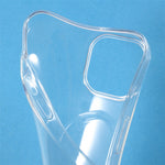 High Definition Crystal Clear Shock Absorption 1.5 mm Thick TPU Rubber Gel Case for iPhone 13 mini / 12 mini