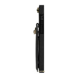 Shockproof Kickstand Design PU Leather Coated TPU Hybrid Case Phone Shell with Lanyard for iPhone 12 / 12 Pro