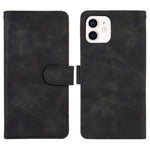 Skin-touch PU Leather Soft Anti-Slip Scratch Resistant Full Body Protective Stand Cover for iPhone 13 mini 5.4 inch