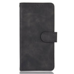 Skin-touch PU Leather Soft Anti-Slip Scratch Resistant Full Body Protective Stand Cover for iPhone 13 mini 5.4 inch