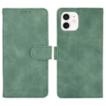Skin-touch PU Leather Soft Anti-Slip Scratch Resistant Full Body Protective Stand Cover for iPhone 13 mini 5.4 inch