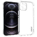 ENKAY HAT PRINCE Anti-Drop Ultra Clear TPU-skal med halkfri remsa på sidan för iPhone 13 Pro Max 6,7 tum