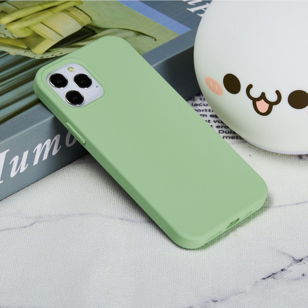 Liquid Silicone Solid Color Protective Phone Case for iPhone 13 Pro Max 6.7 inch