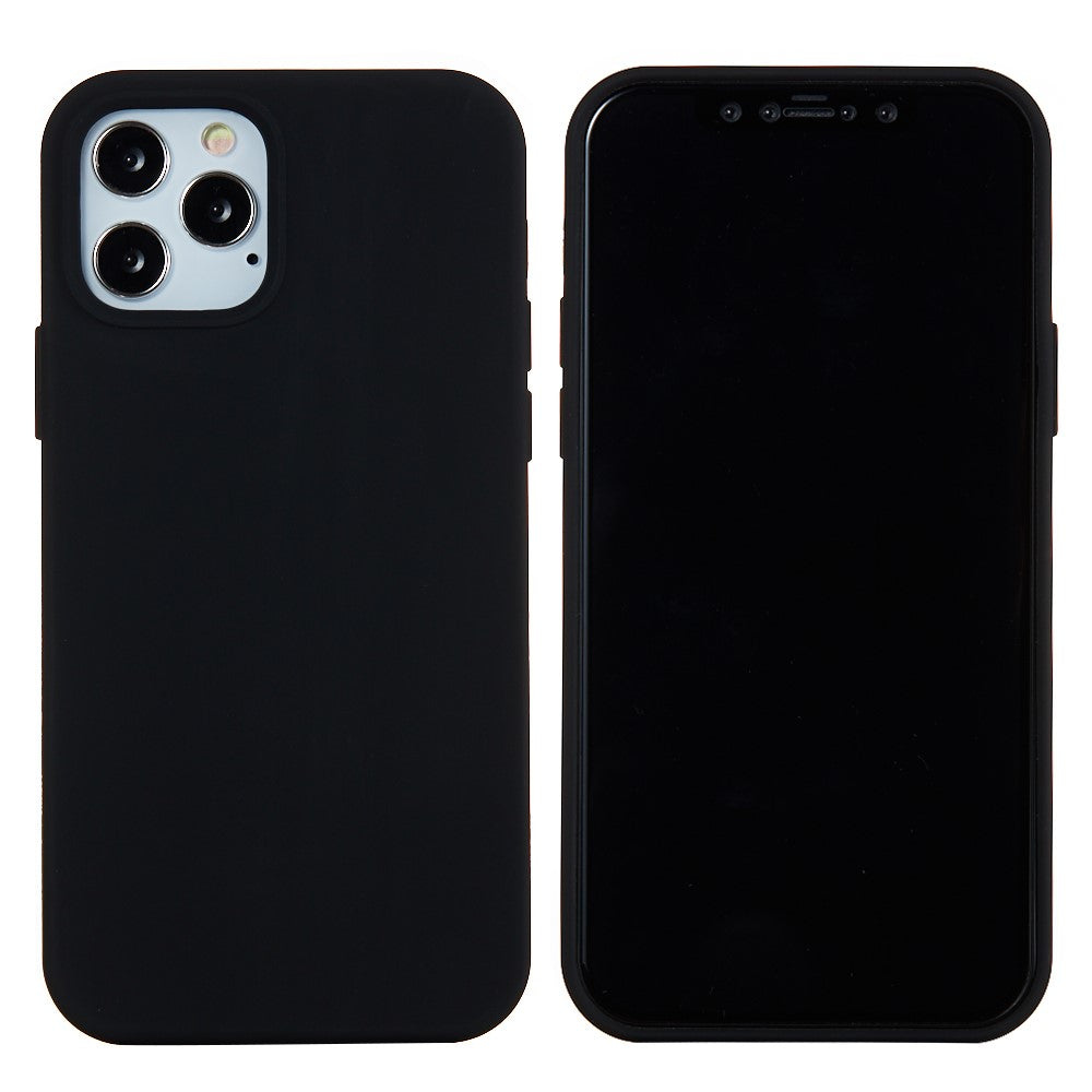 Flytande silikonfodral i enfärgat för iPhone 13 Pro Max 6,7 tum