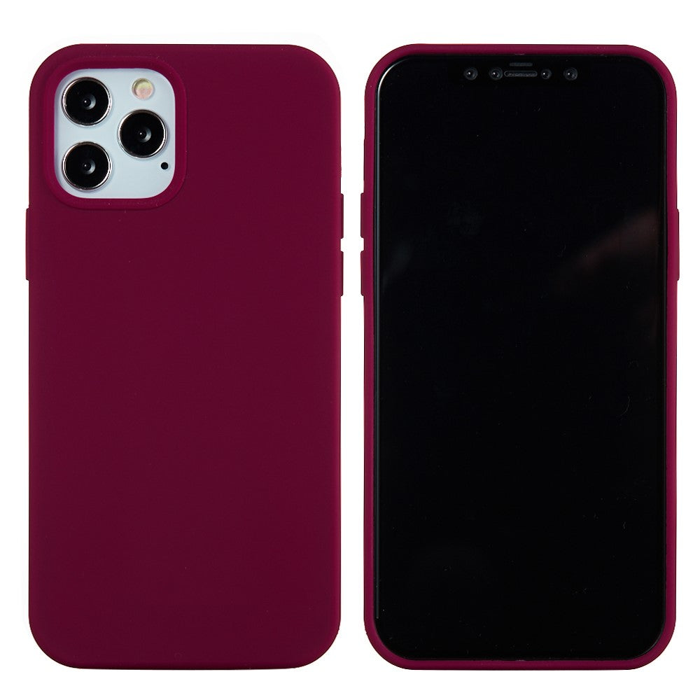 Anti Scratch Liquid Silicone Soft Phone Case Shell for iPhone 13 Pro 6.1 inch