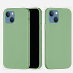 For iPhone 13 Anti-Scratch Liquid Silicone Phone Back Case Protective Cover