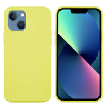 For iPhone 13 Anti-Scratch Liquid Silicone Phone Back Case Protective Cover