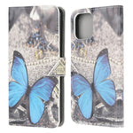 Stand Flip Pattern Printing Design Soft PU Leather Magnetic Closure Wallet Case for iPhone 13 mini 5.4 inch